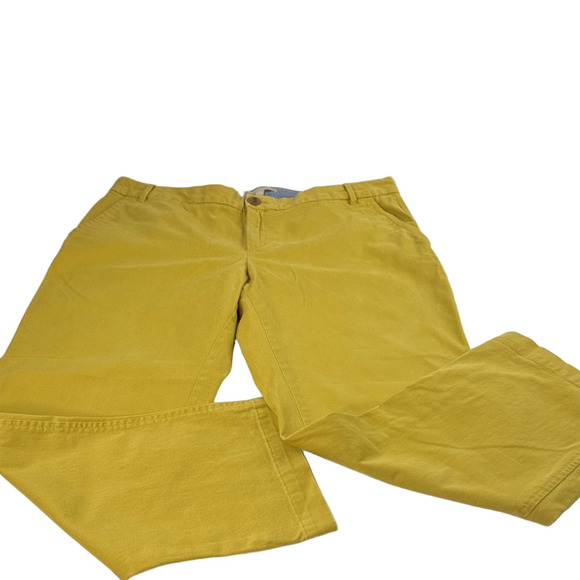 Banana Republic City Chino Perfect Gold Khaki Pants - Picture 1 of 11